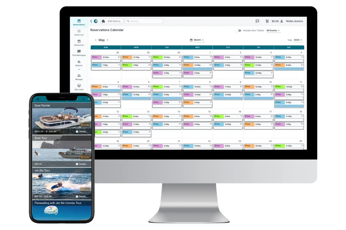 Boat Rental Management Software | Boat Rental Software